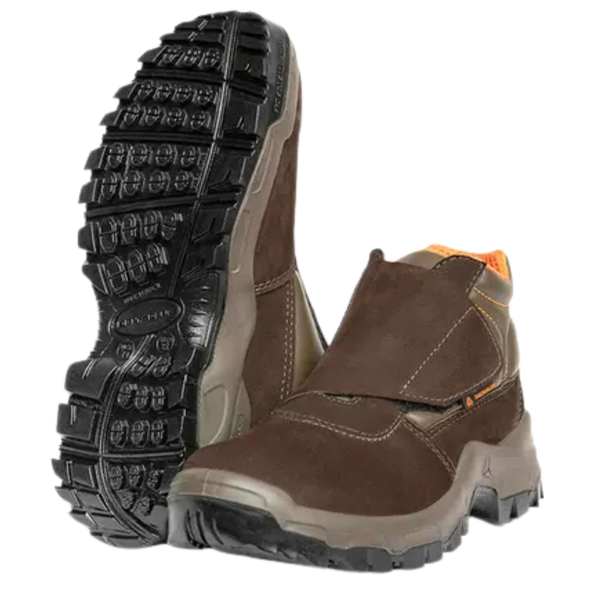 BOTINA DELTA VITORIA NOBUCK VELCRO PU C.A 35.437
