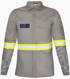 CAMISA ANTI-CHAMA RISCO 2 C.A 46.298 ATPV 11 CAL CM2