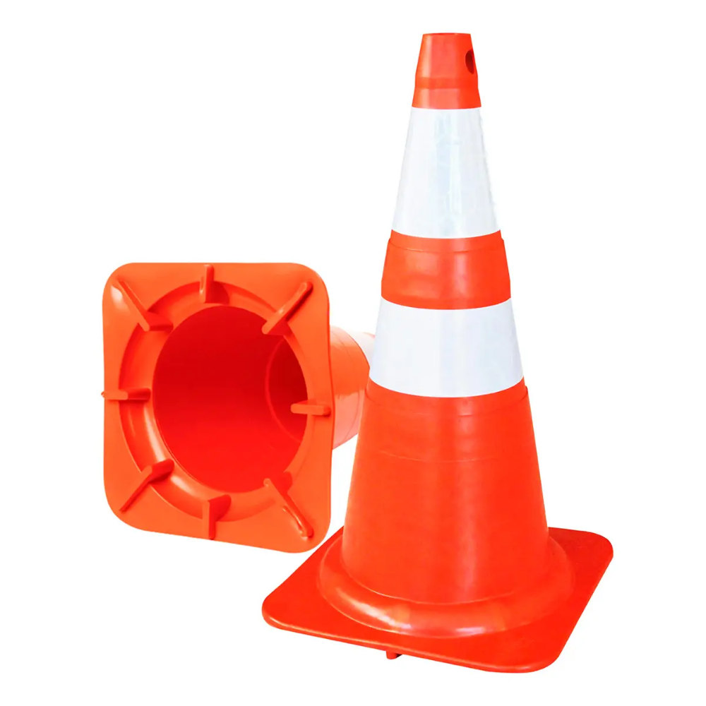 CONE PVC 50 CM LARANJA PIC