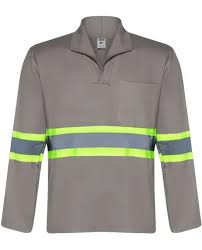 CAMISA BRIM UNIFORME COMBATE COM REFLETIVO