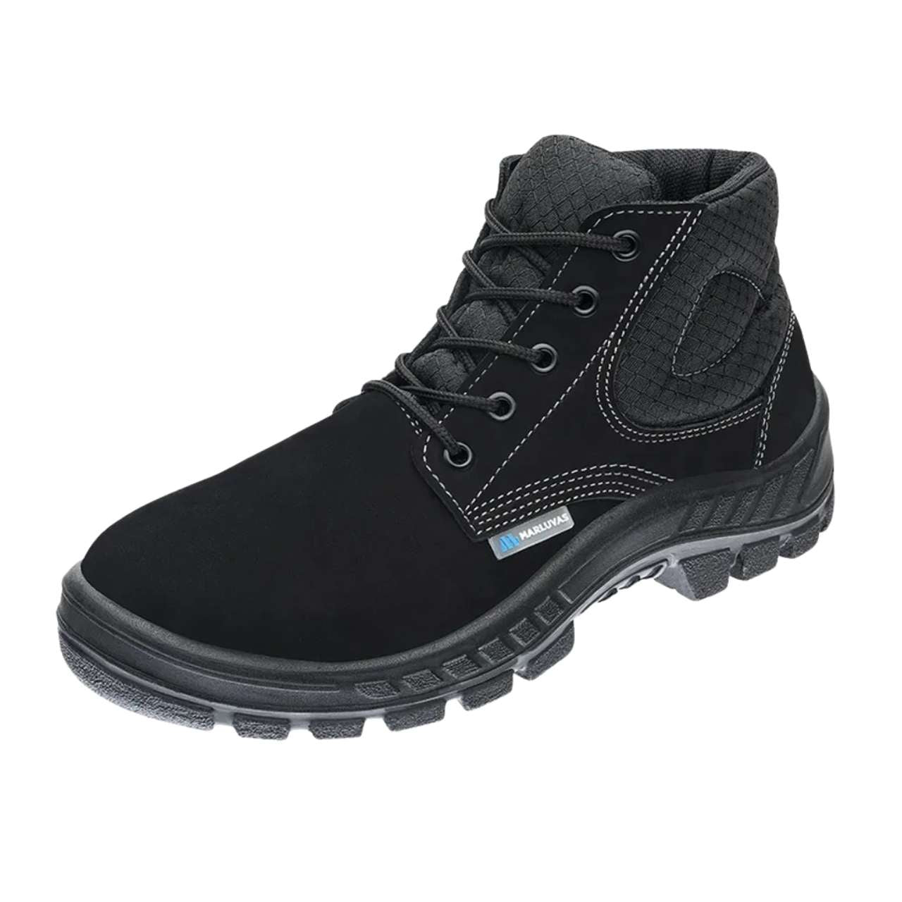 BOTINA MARLUVAS 50B26 NOBUCK BICO PVC C.A 45.611