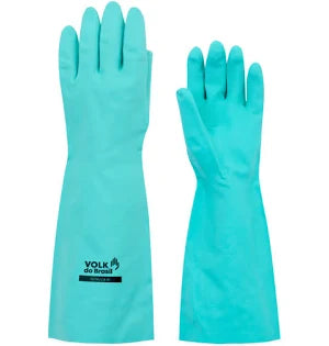 LUVA SEG.NITRILICA VOLK SEM FORRO 45CM C.A 14334