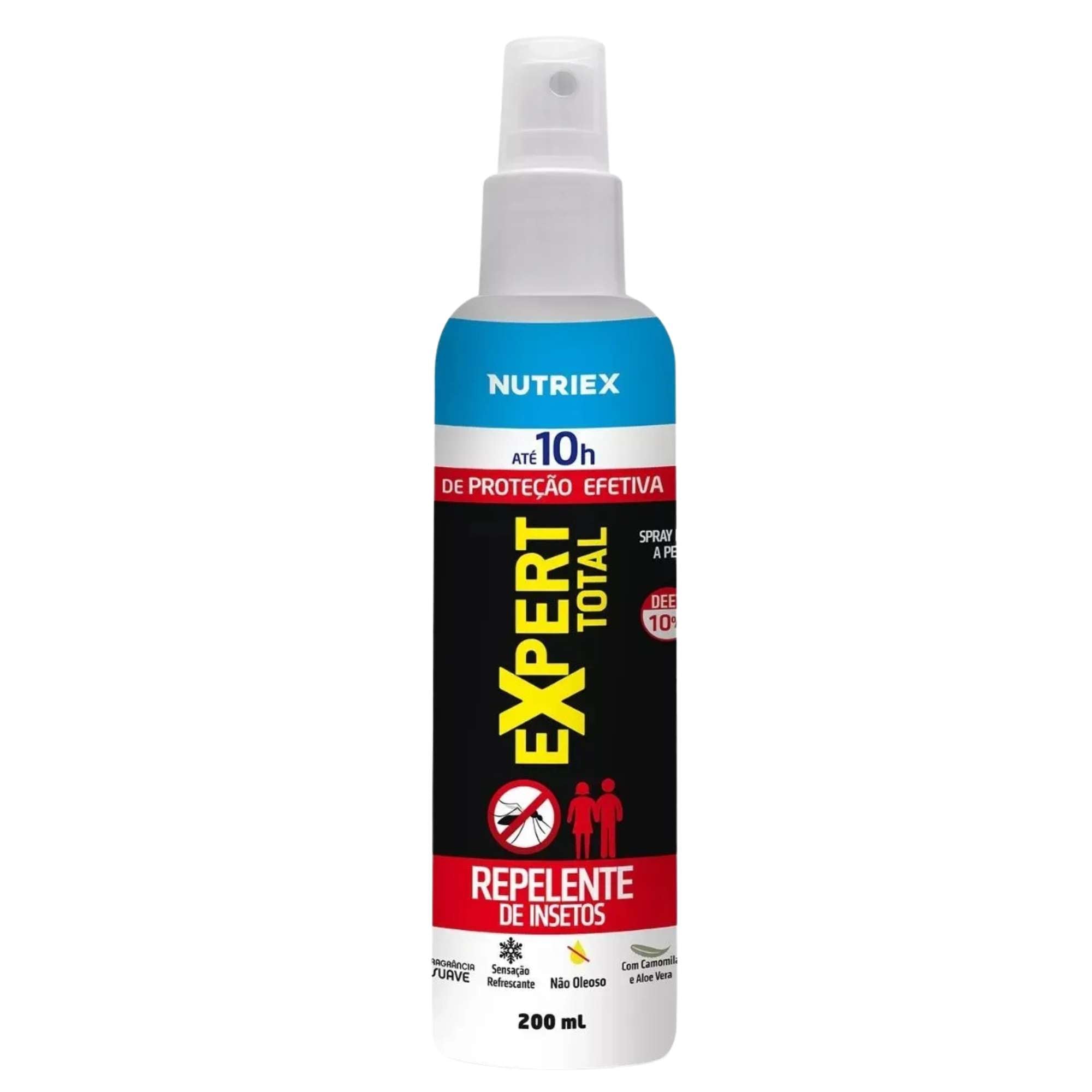 REPELENTE SPRAY NUTRIEX 200ML 10H EXPERT