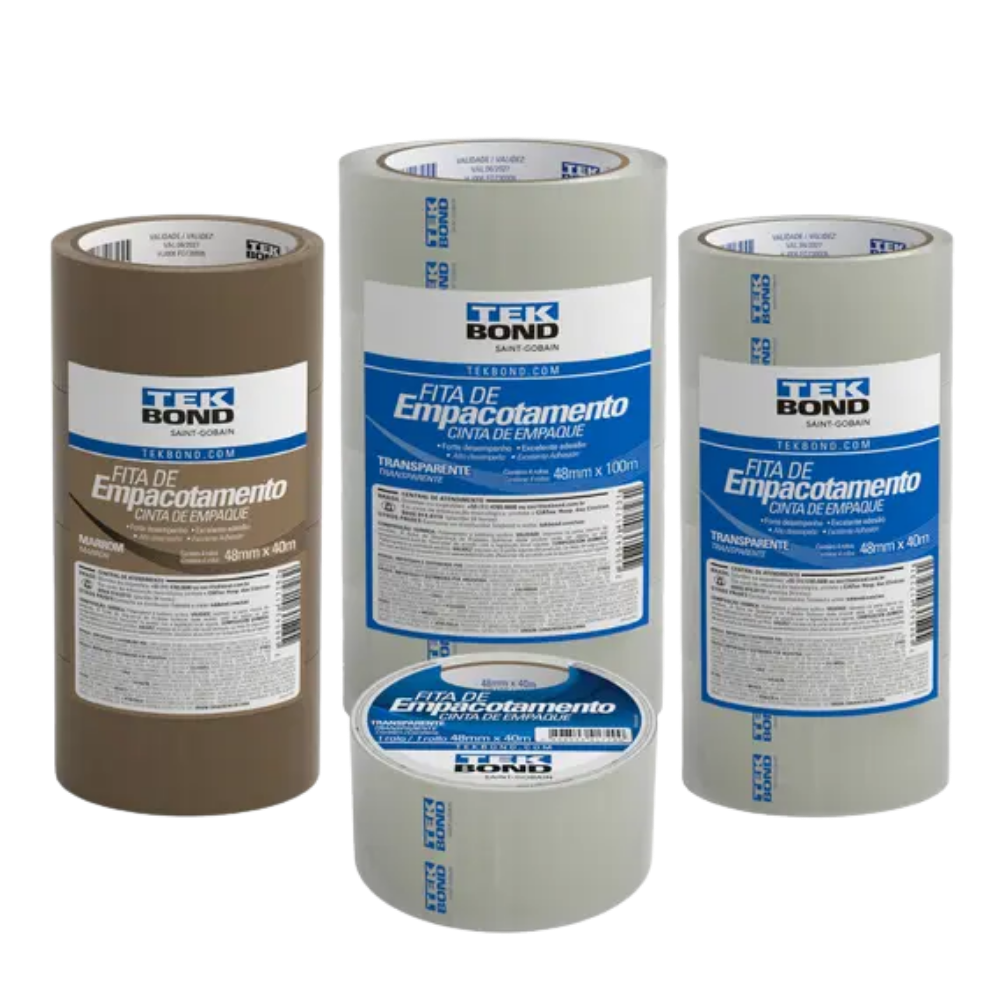 FITA ADESIVA EMBALAGEM 48MMX40M TEKBOND