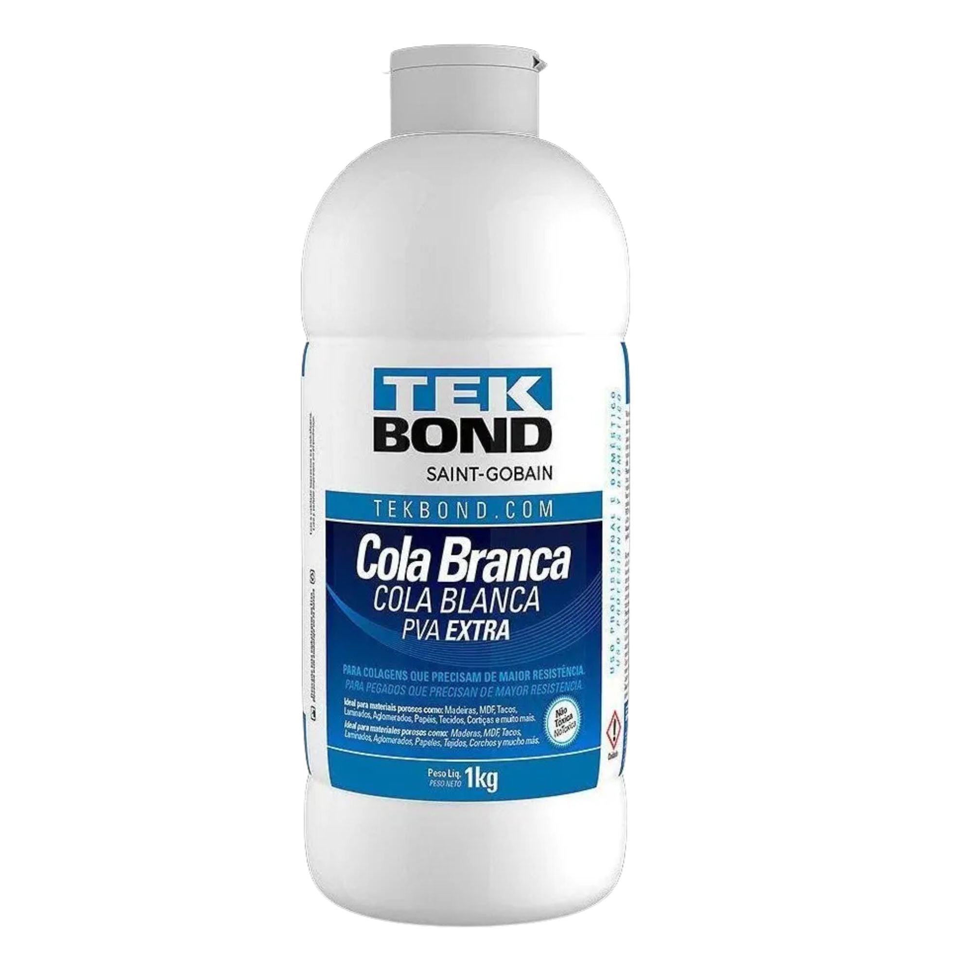 COLA BRANCA PVC EXTRA 1KG TEKBOND